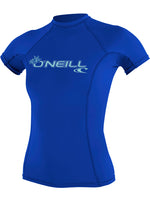 WOMEN'S BASIC 50+ S/S RASH GUARD