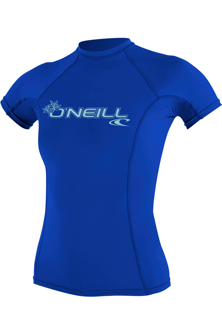 WOMEN'S BASIC 50+ S/S RASH GUARD
