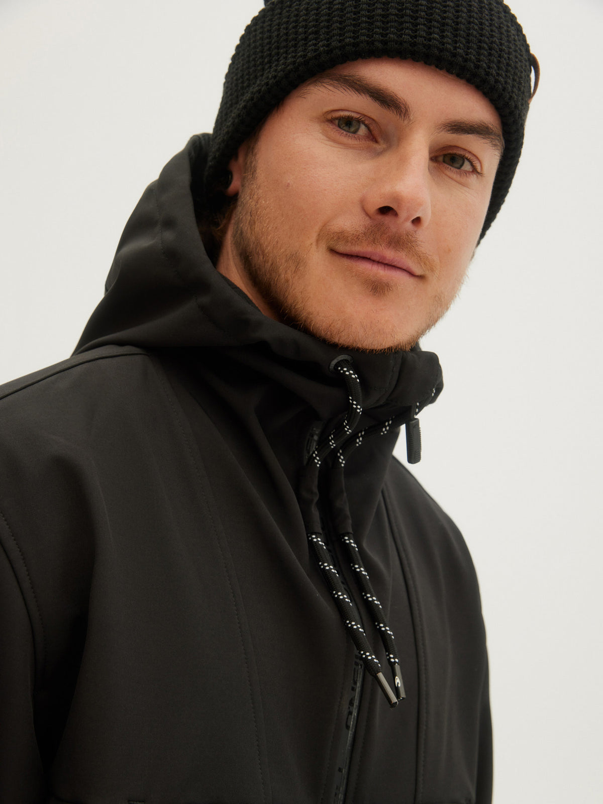 O'Neill Mens Anorak Hyperfleece in Black Out