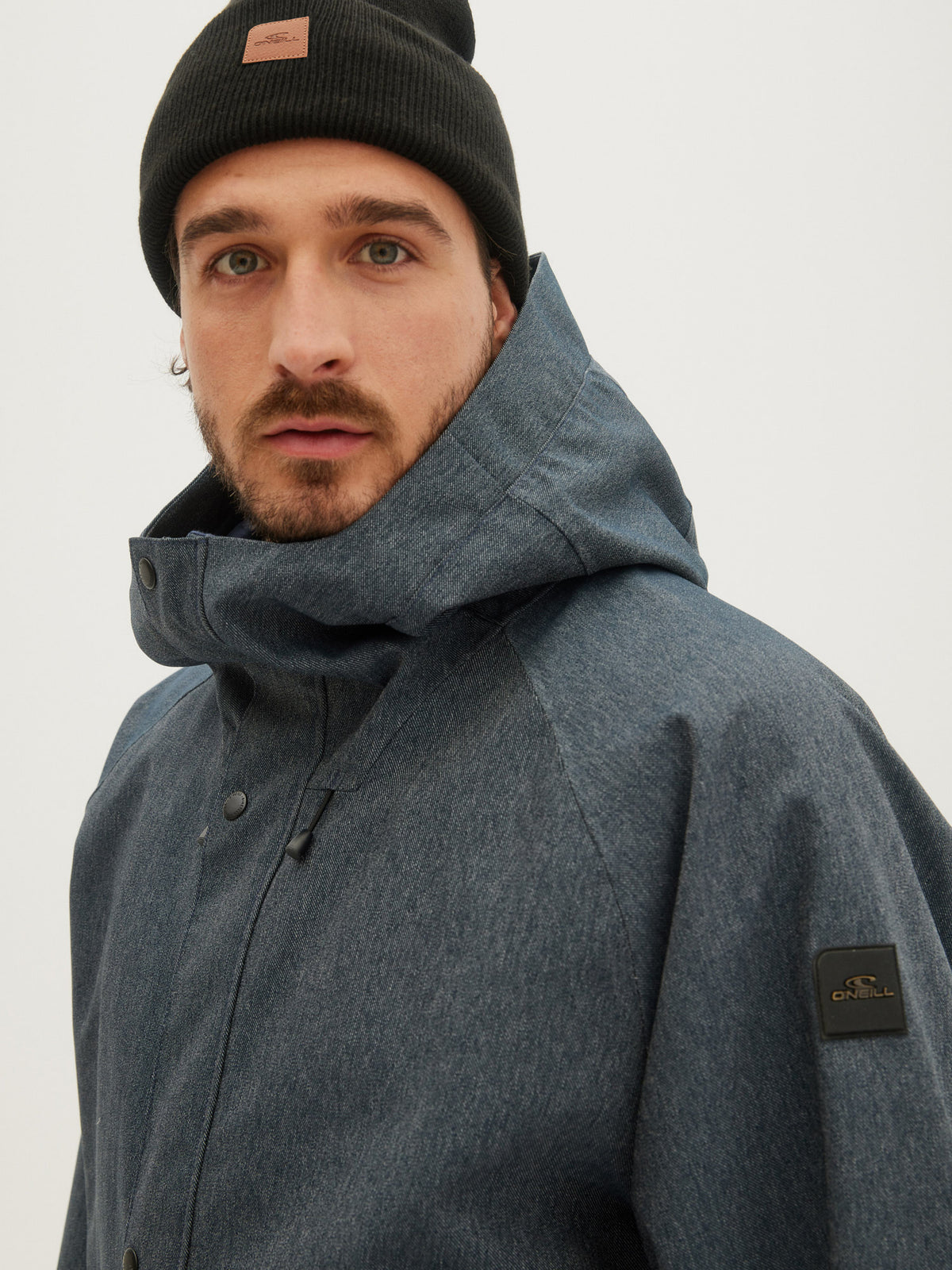 O'Neill Mens O'Riginal Anorak in Ink Blue Denim