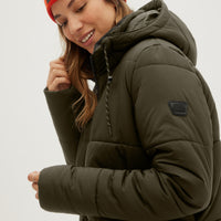O'Neill Ladies Azurite Jacket in Army Green