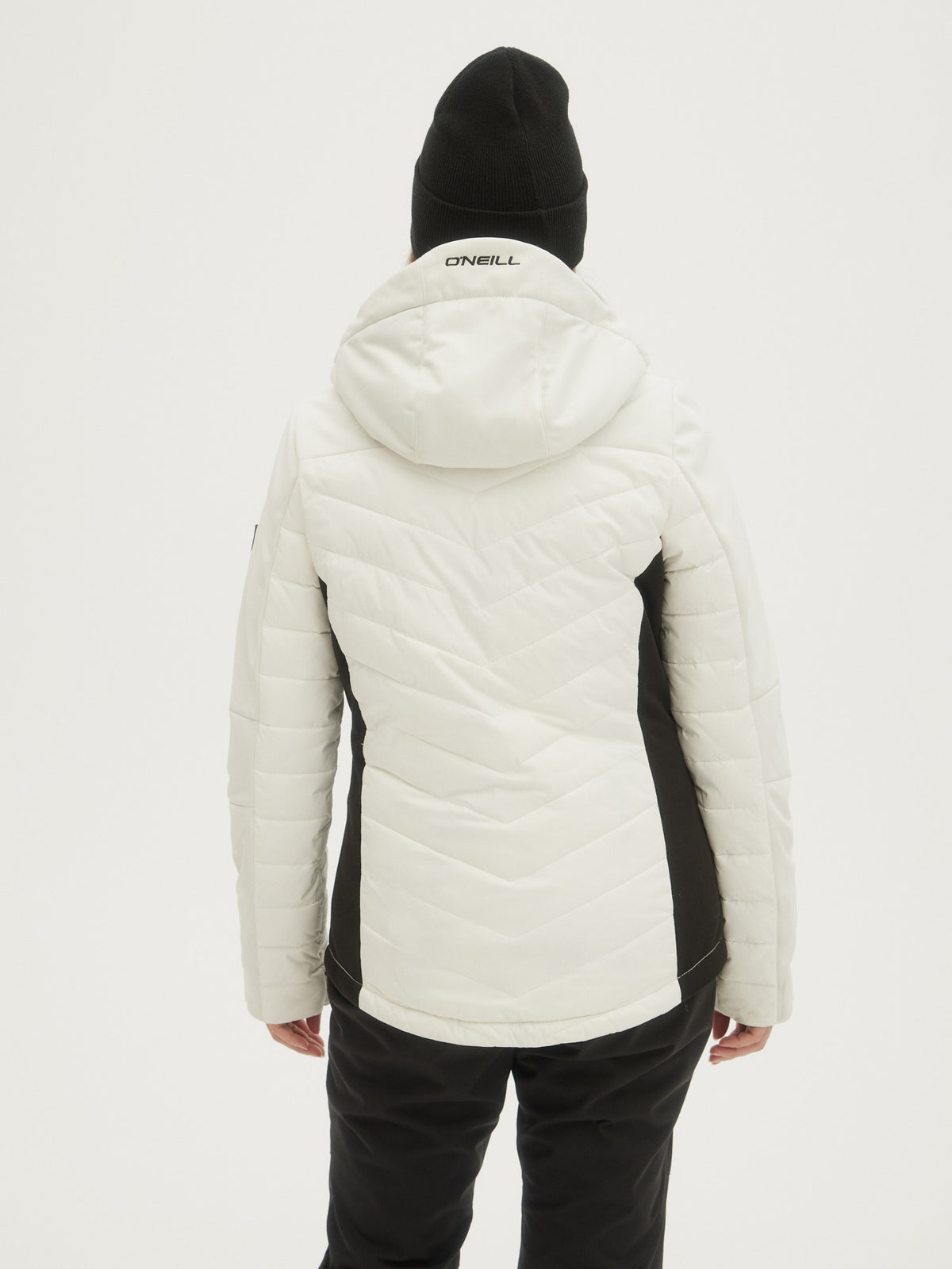 O'Neill Ladies Baffle Igneous Jacket in Powder White