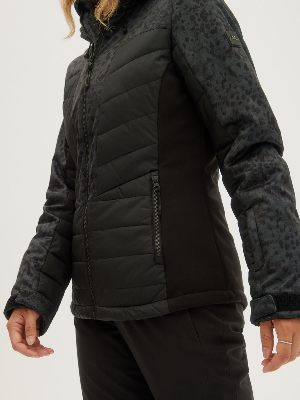 O'Neill Ladies Baffle Igneous Jacket in Black Out