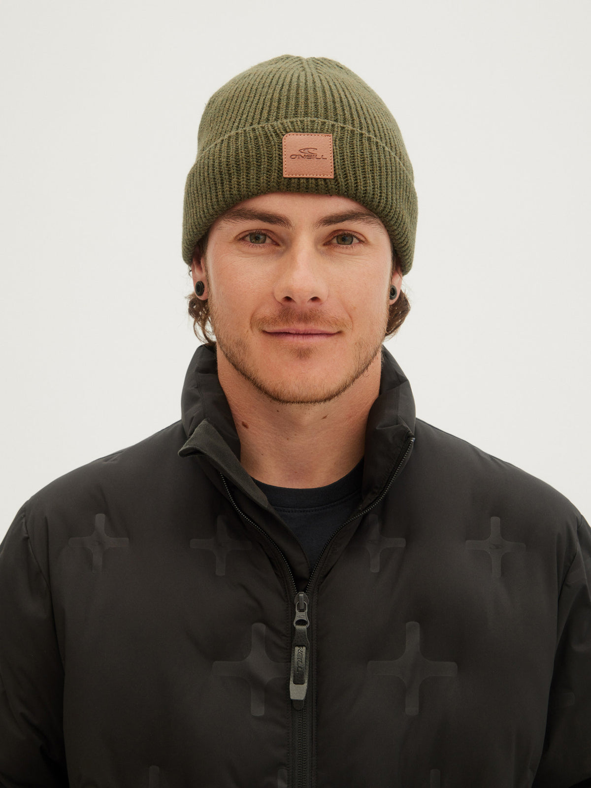 O'Neill Mens Bouncer Beanie in Forest Night