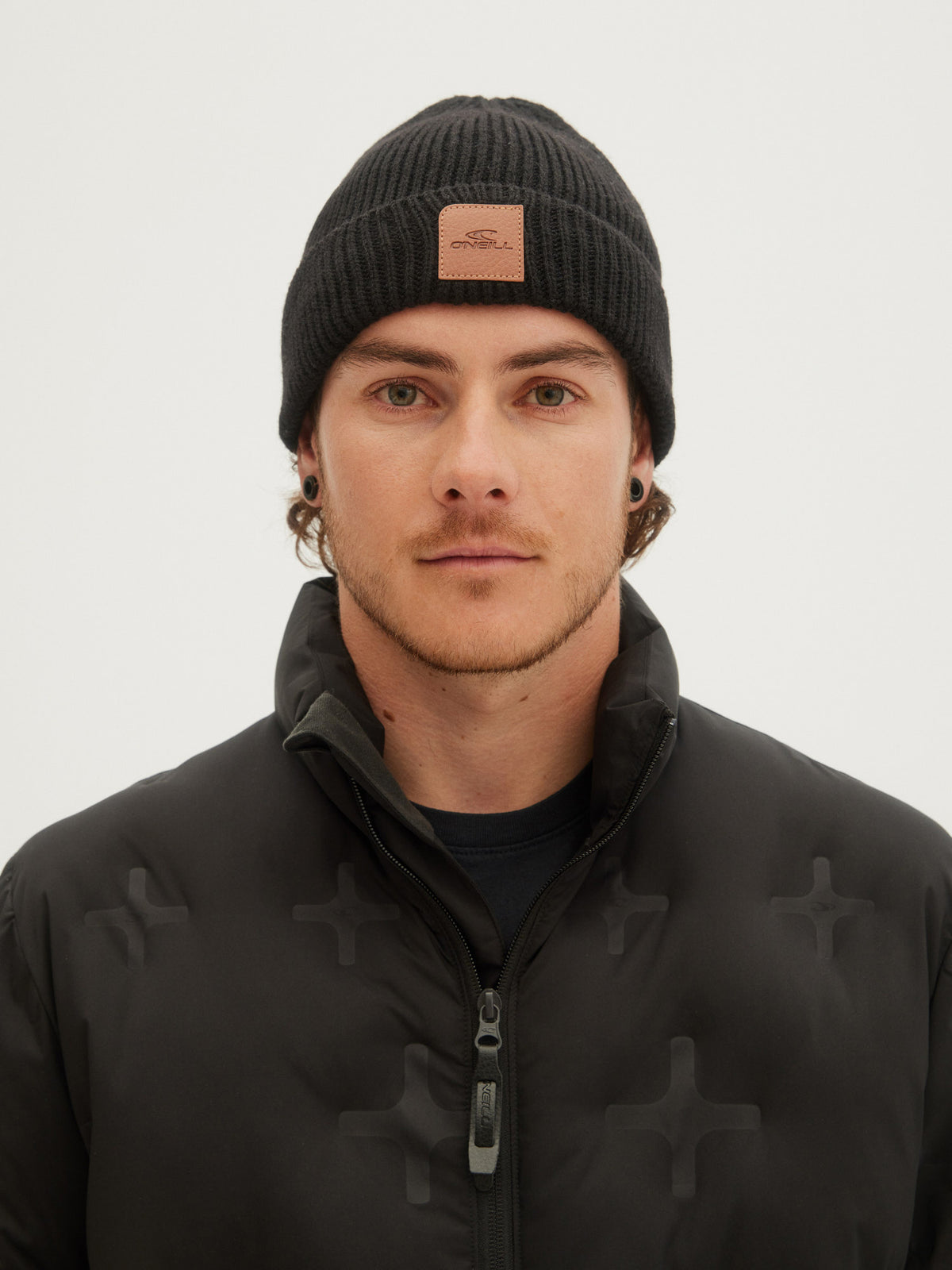 O'Neill Mens Bouncer Beanie in Black Out