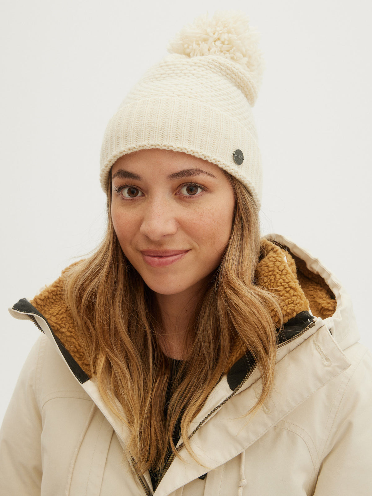 O'Neill Ladies Chunky Beanie in Birch