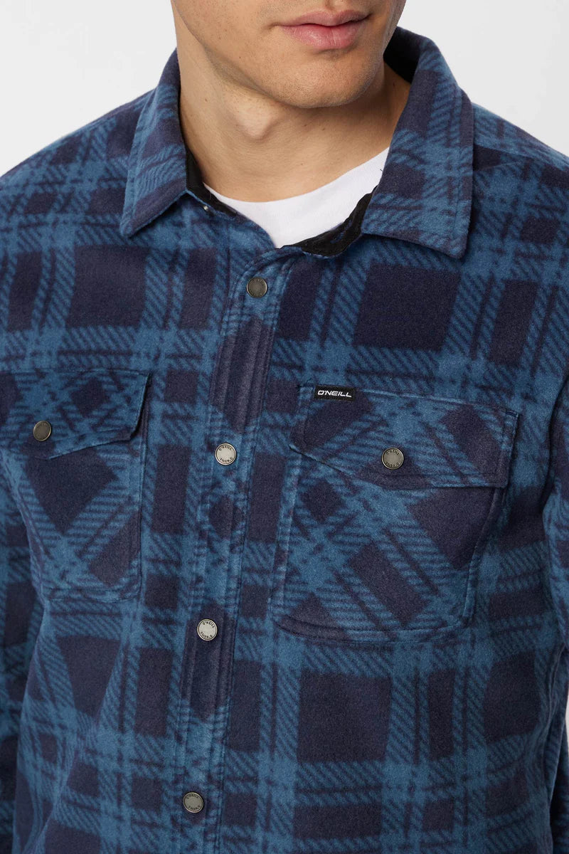 GLACIER PLAID