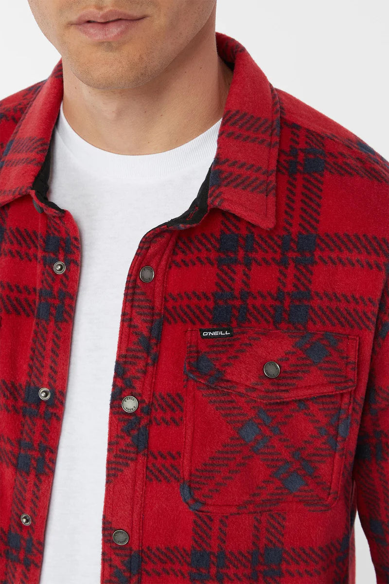 GLACIER PLAID