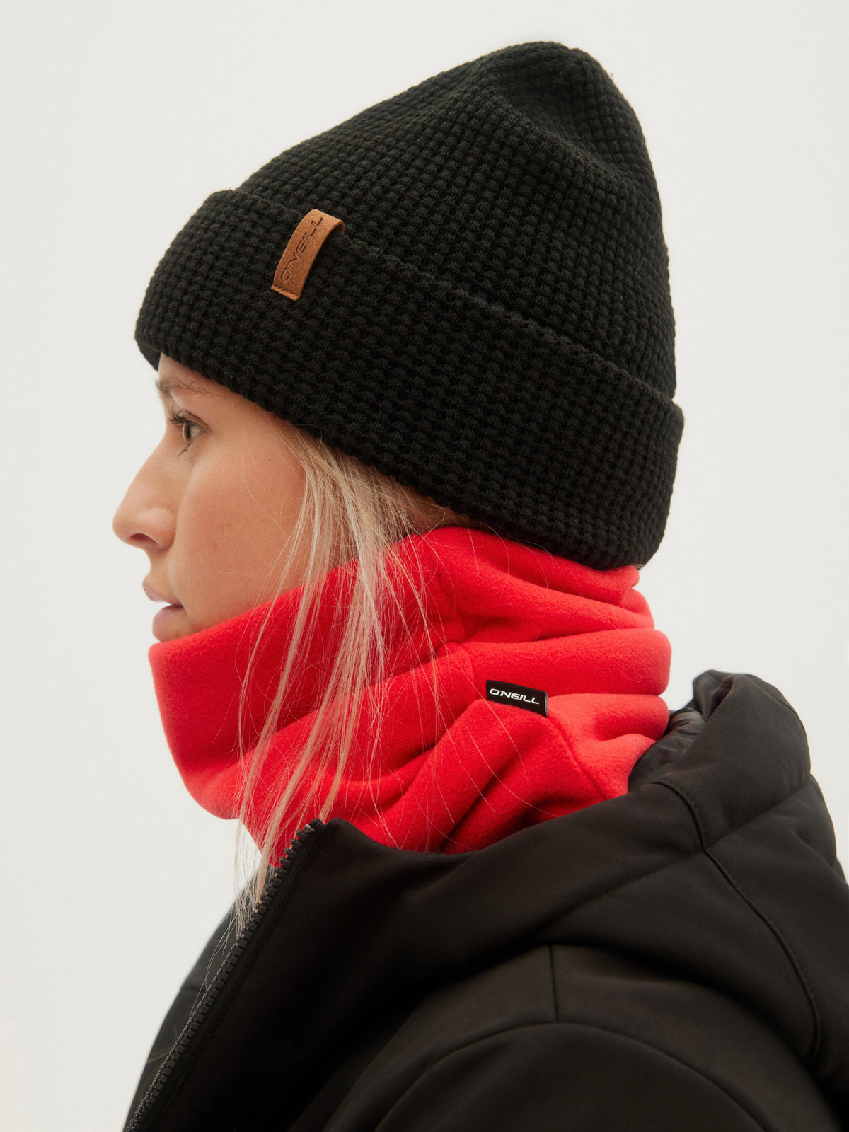 O'Neill Polar Fleece Tube in Haute Red