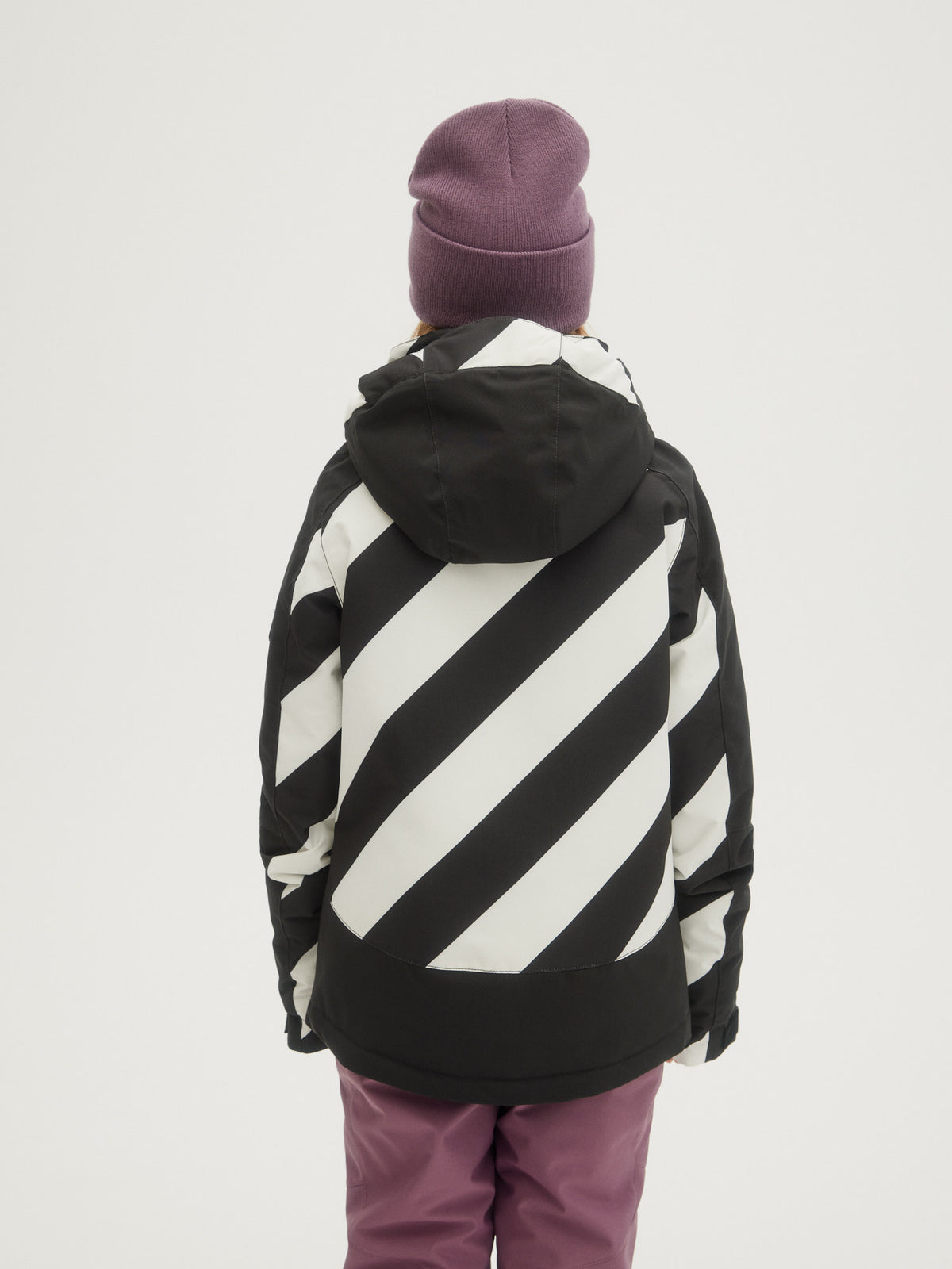 O'Neill Girls Adelite Printed Jacket in Black Out