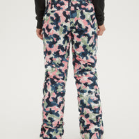 O'Neill Girls Charm Printed Pants in Blue Aop W/ Pink
