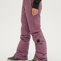 O'Neill Girls Charm Pants in Berry Conserve
