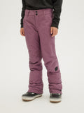 O'Neill Girls Charm Pants in Berry Conserve