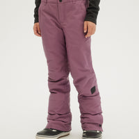 O'Neill Girls Charm Pants in Berry Conserve