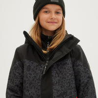 O'Neill Girls Coral Jacket in Black Out