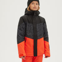 O'Neill Girls Coral Jacket in Black Out