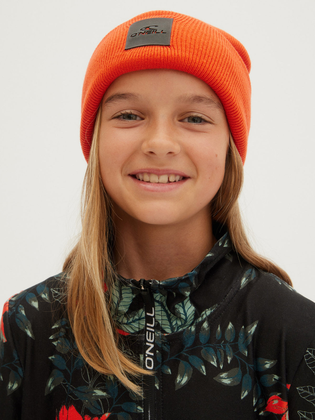 O'Neill Boys Cube Beanie in Cherry Tomato