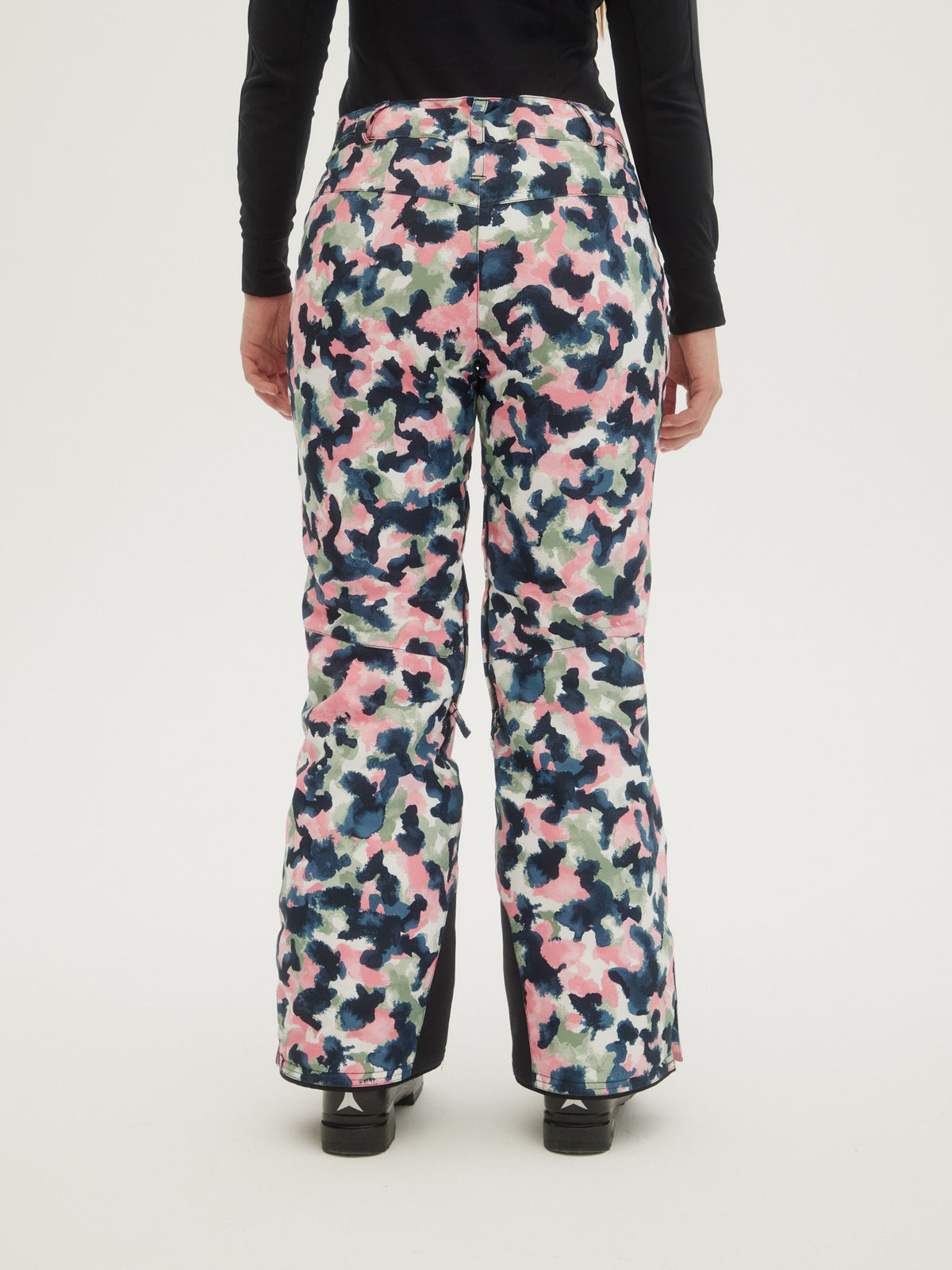 O'Neill Ladies Glamour Pants in Blue Aop W/ Pink