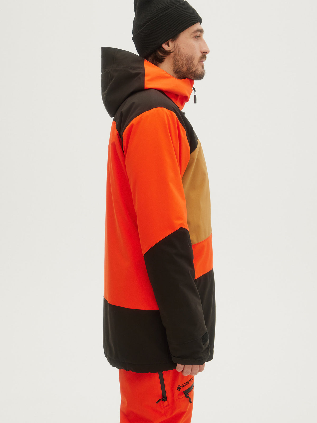 O'Neill Mens Gtx Psycho Tech Jacket in Cherry Tomato