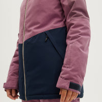O'Neill Ladies Halo Jacket in Berry Conserve