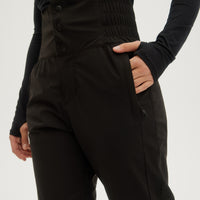 O'Neill Ladies High Waist Pants in Black Out