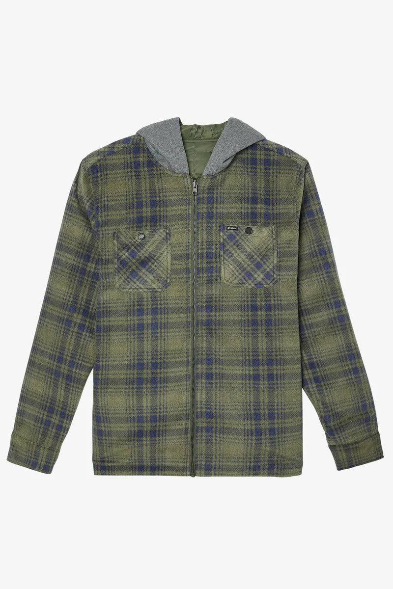 GLACIER HOOD REVERSIBLE JACKET