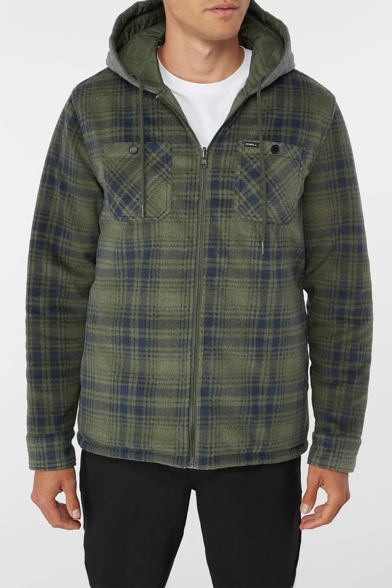 GLACIER HOOD REVERSIBLE JACKET