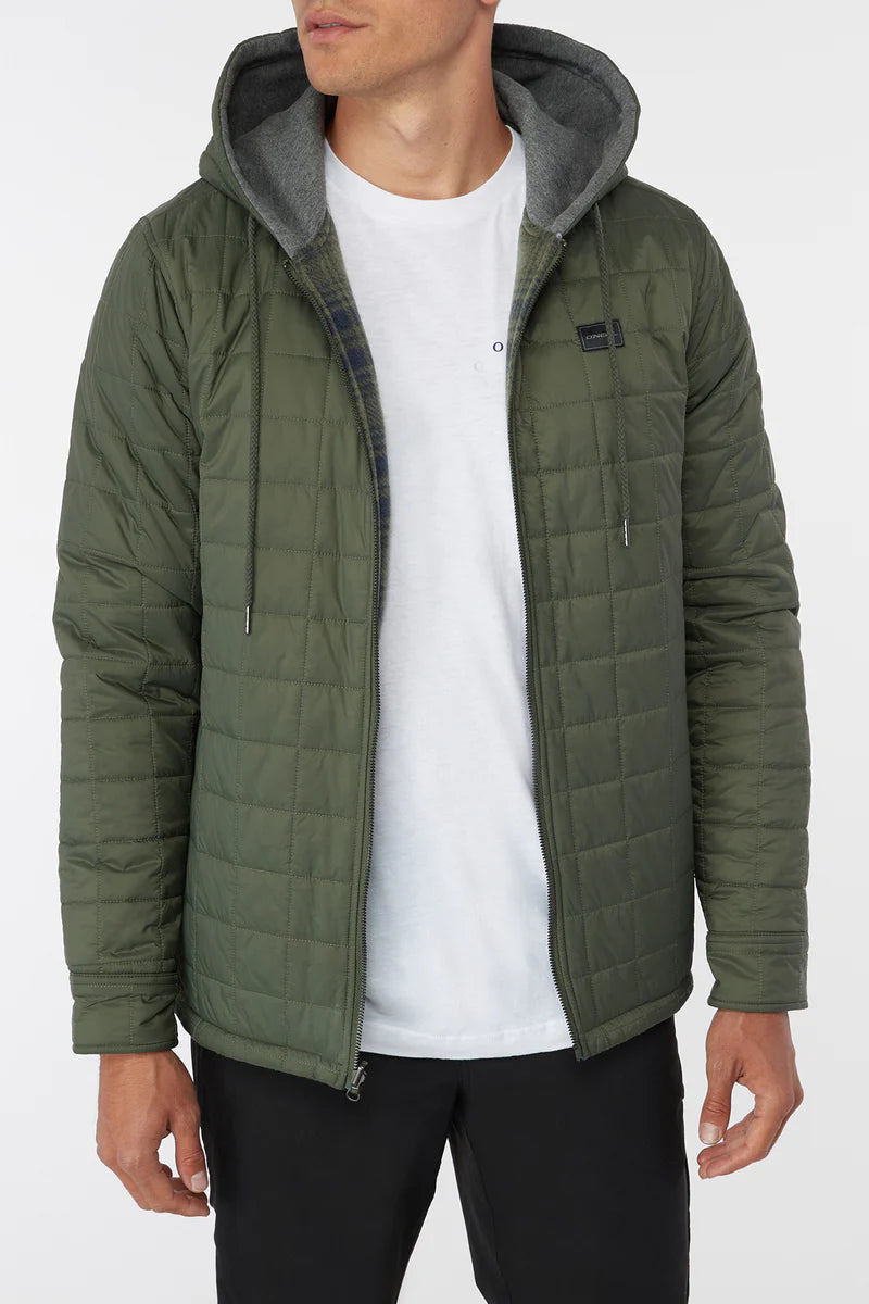GLACIER HOOD REVERSIBLE JACKET