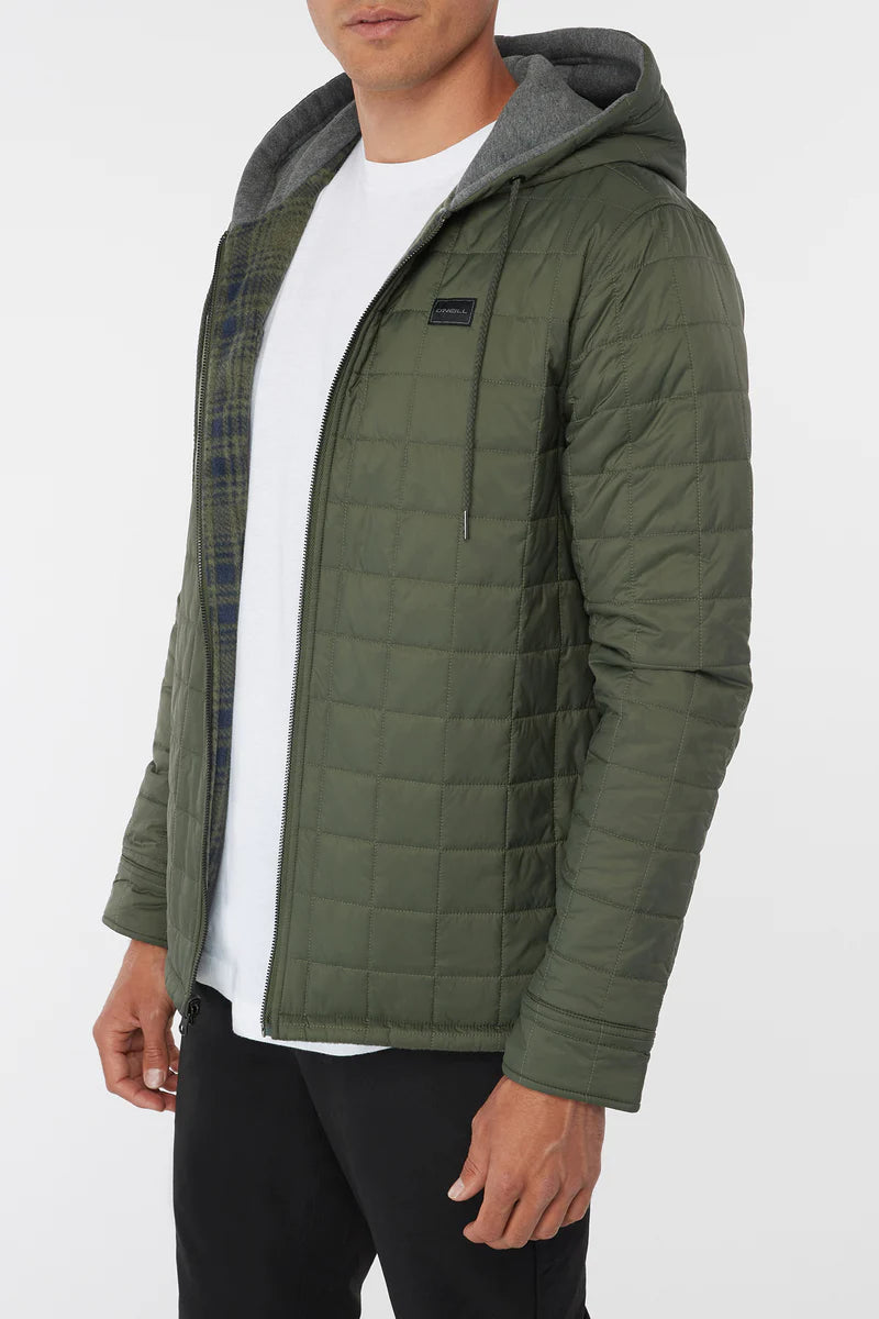 GLACIER HOOD REVERSIBLE JACKET