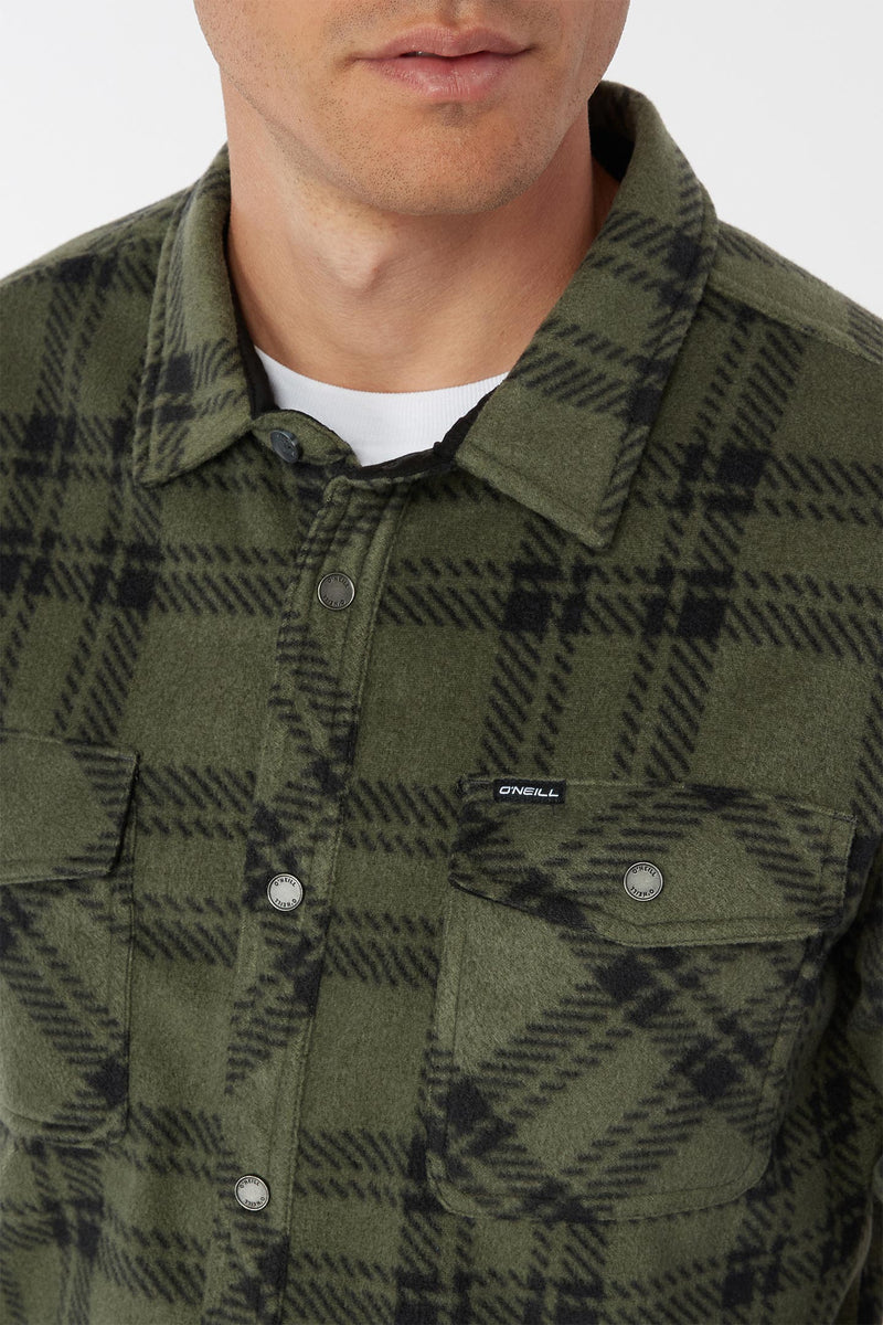 GLACIER PLAID
