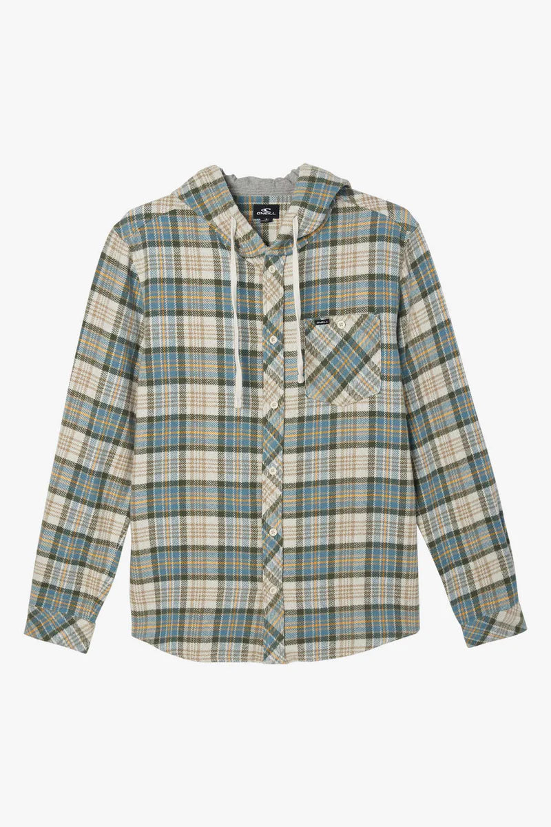 CLAYTON HOOD HOODED FLANNEL