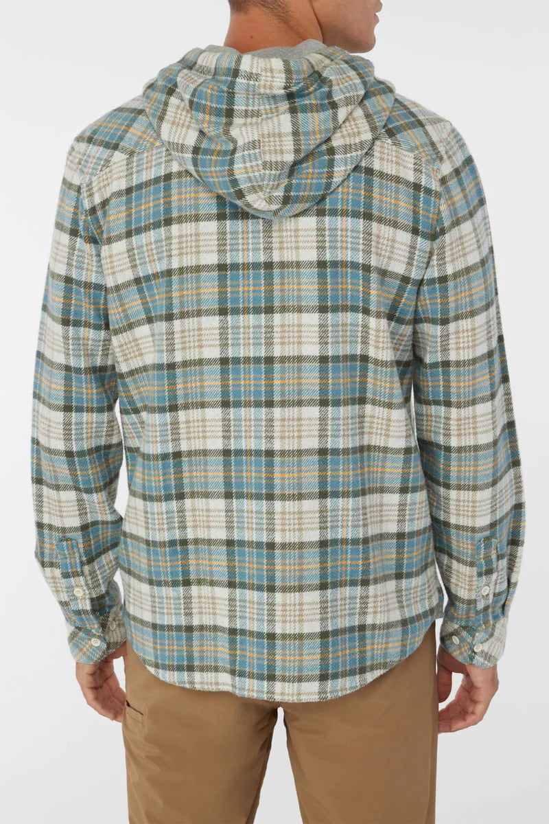 CLAYTON HOOD HOODED FLANNEL