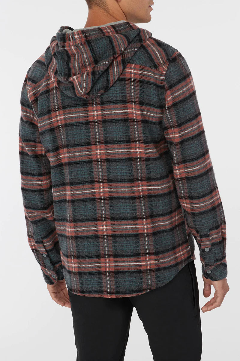 CLAYTON HOOD HOODED FLANNEL