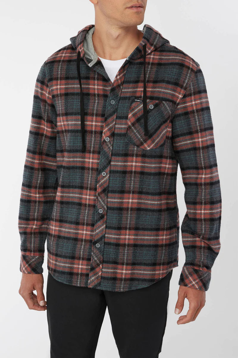 CLAYTON HOOD HOODED FLANNEL