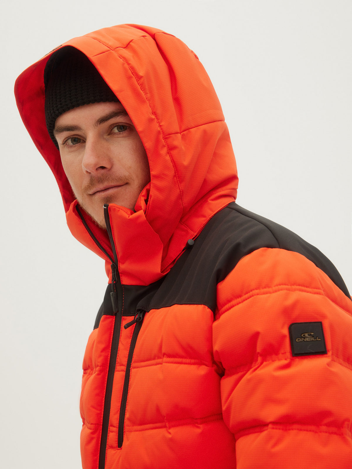O'Neill Mens Igneous Jacket in Cherry Tomato