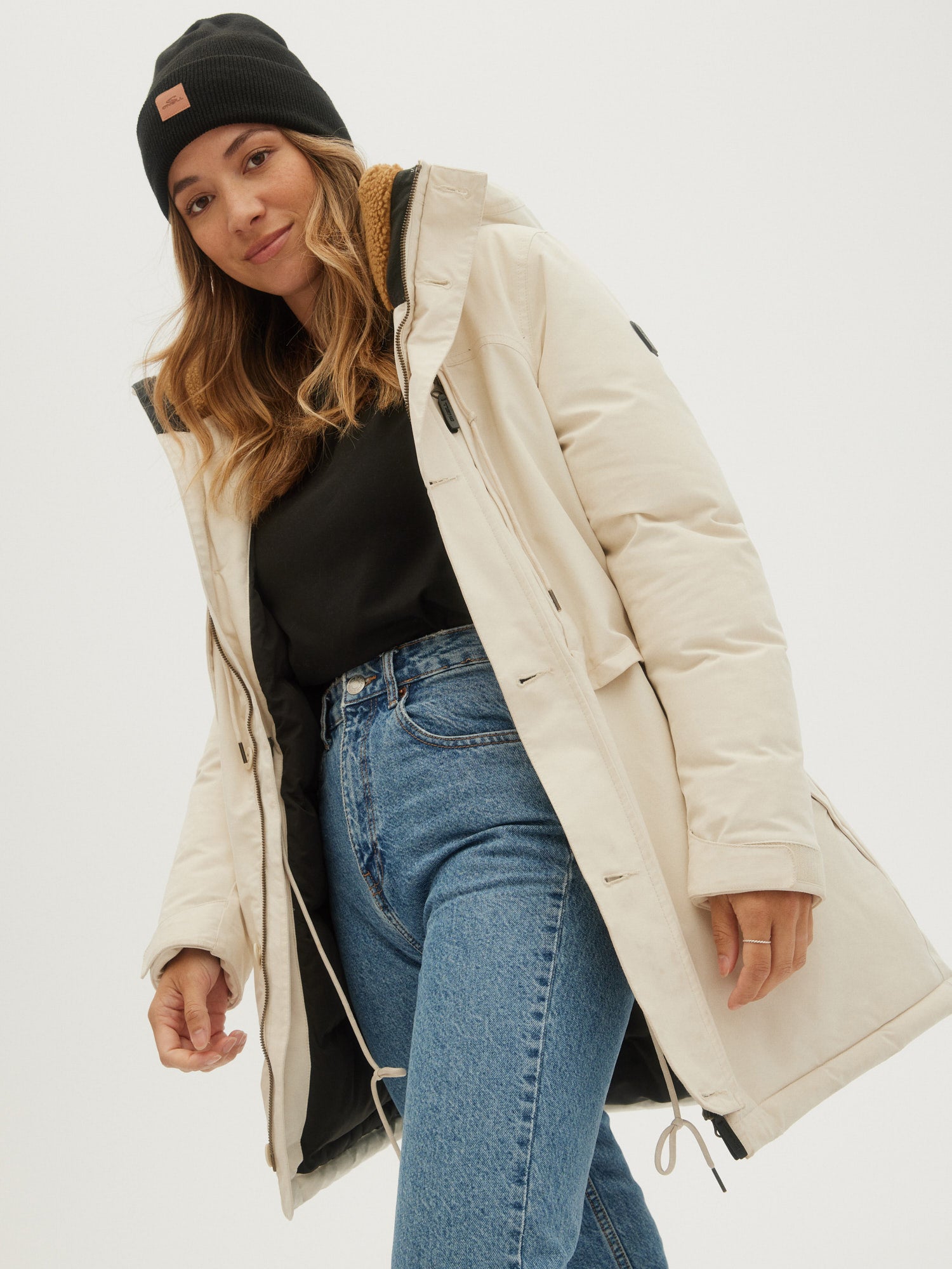 O'Neill Ladies Journey Parka Plus in Birch