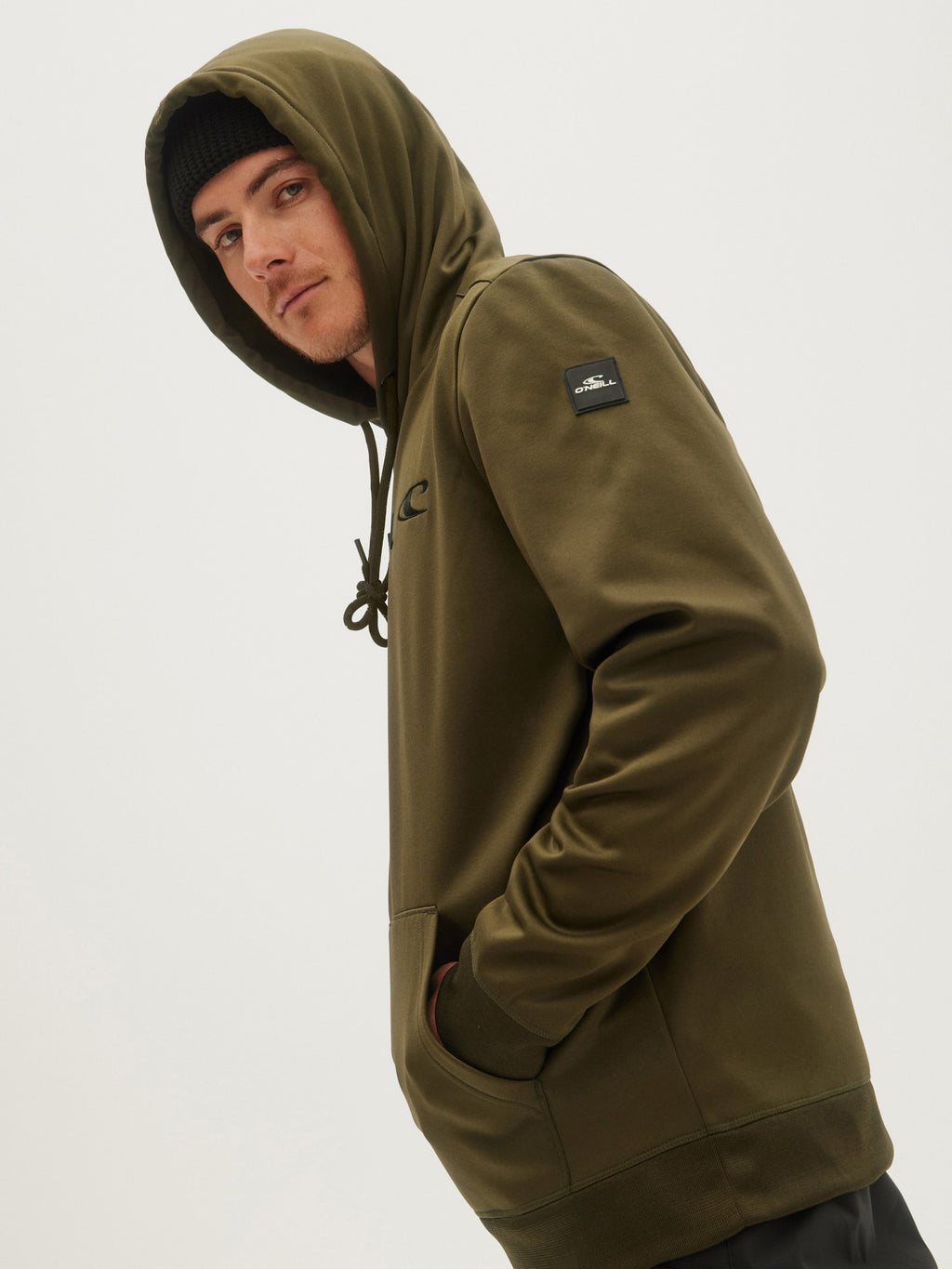 RUTILE SOLID HOODED FLEECE