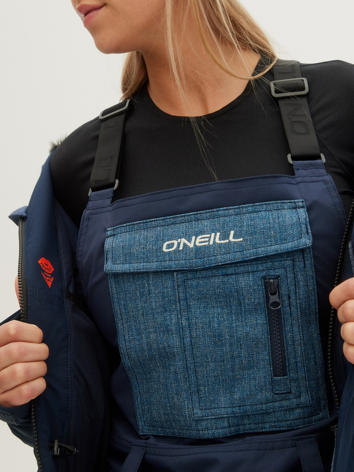 O'Neill Ladies O'Riginal Bib Pants in Ink Blue