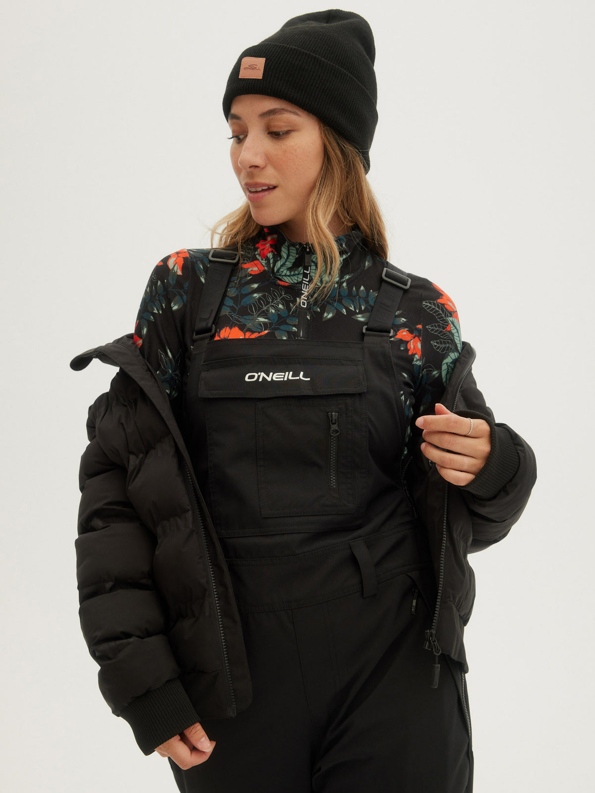 O'Neill Ladies O'Riginal Bib Pants in Black Out