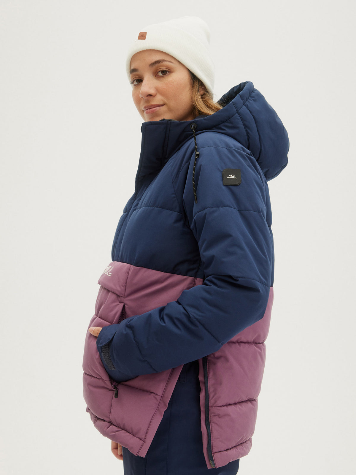 O'Neill Ladies Powder Puff Anorak in Ink Blue