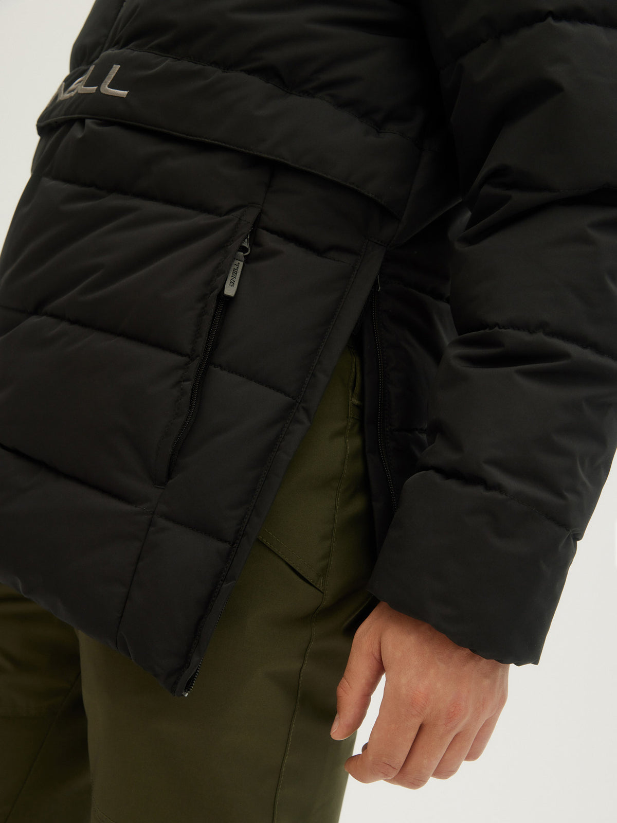 O'Neill Mens O'Riginal Puff Anorak in Black Out