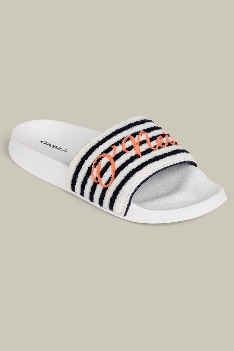 SLIDE TERRY SANDALS