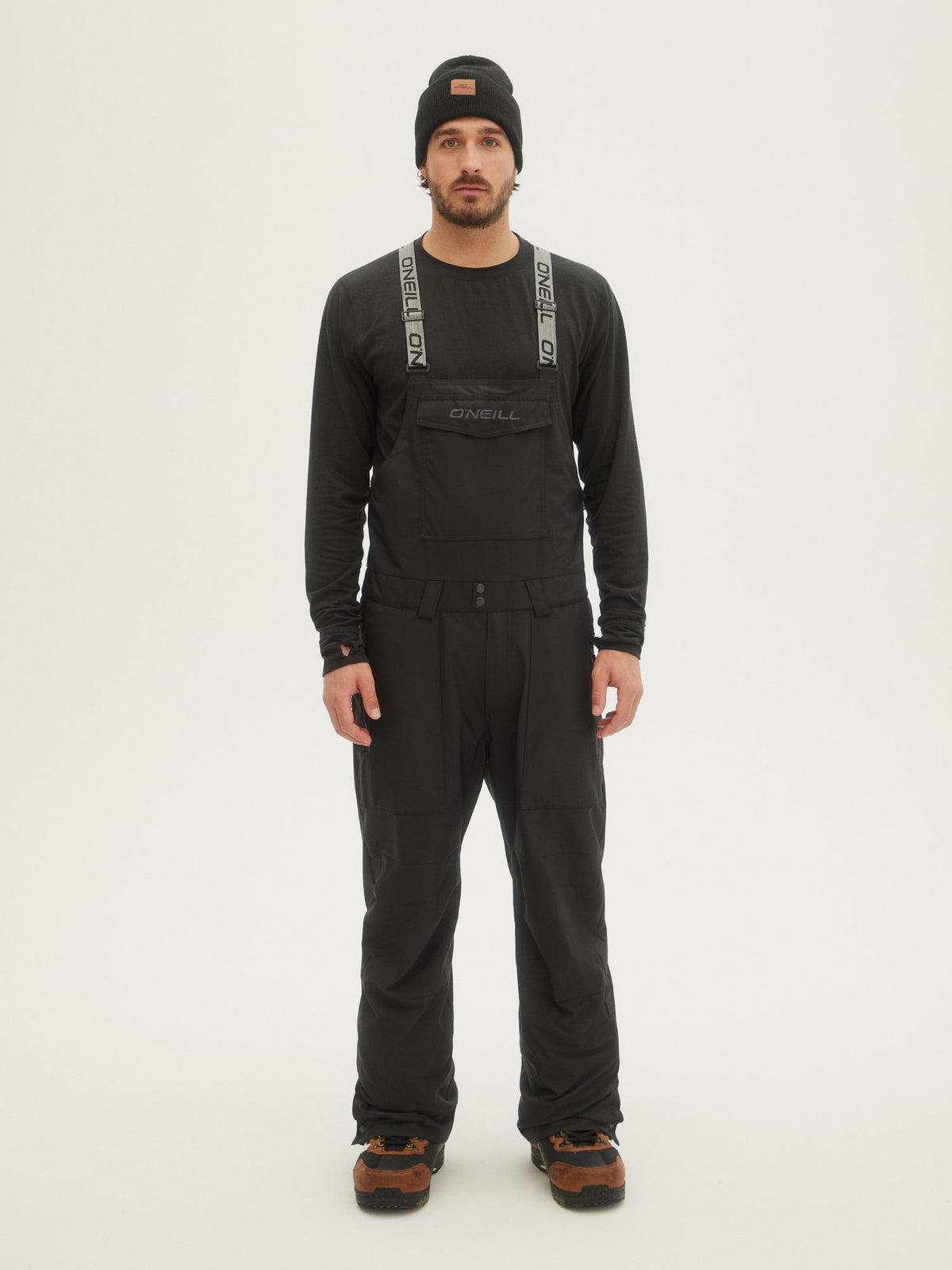 O'Neill Mens Shred Bib Pants in Black Out