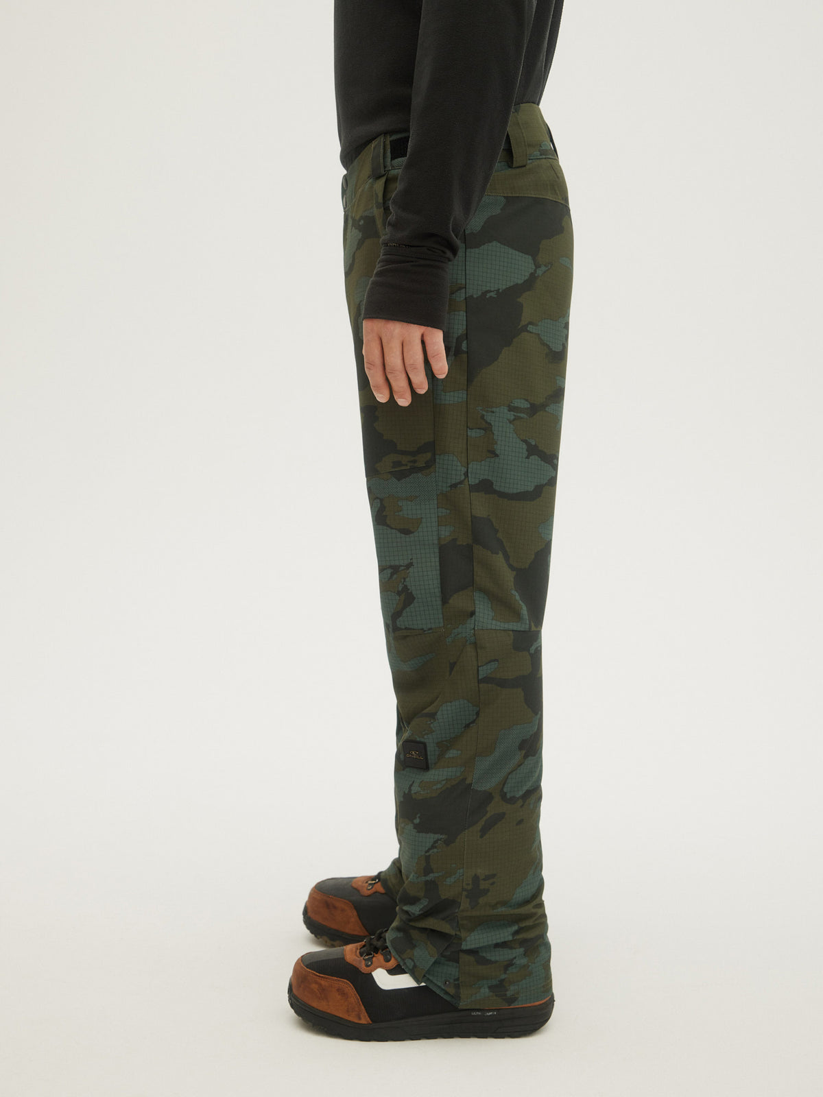 O'Neill Mens Slate Pants in Green Aop Camo