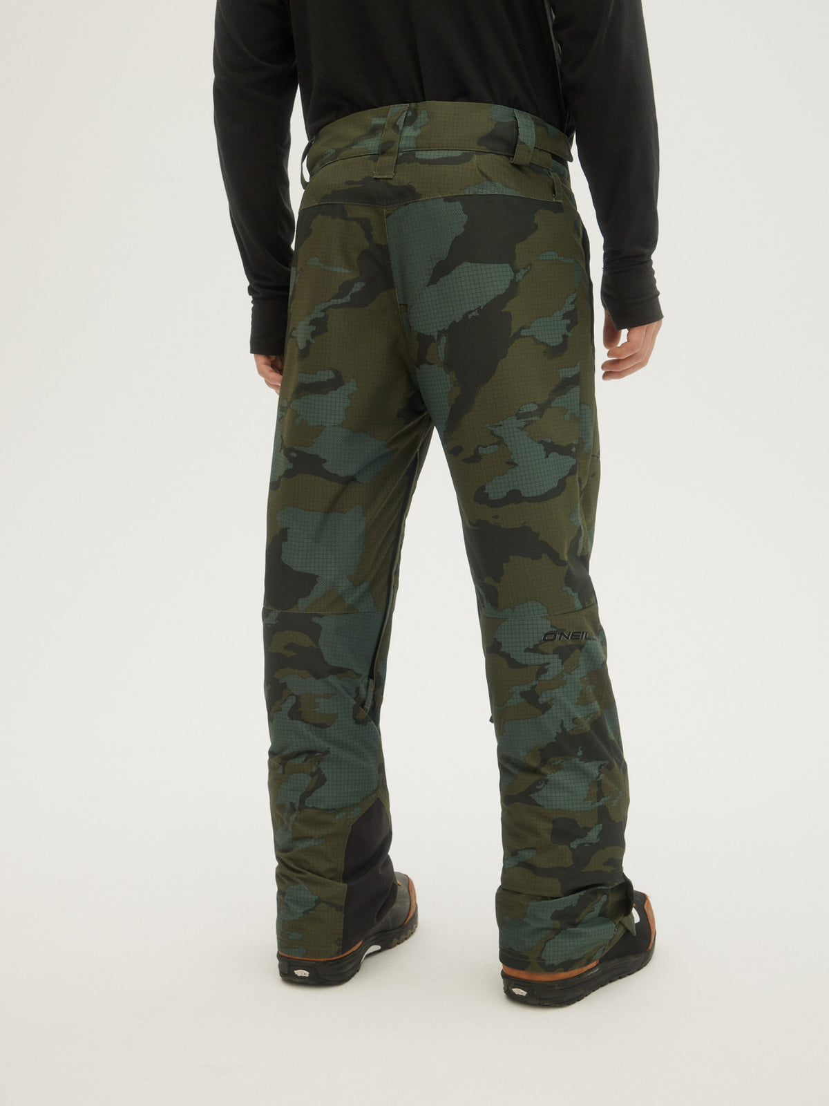 O'Neill Mens Slate Pants in Green Aop Camo