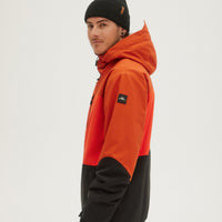 O'Neill Mens Slate Jacket in Rooibos Red