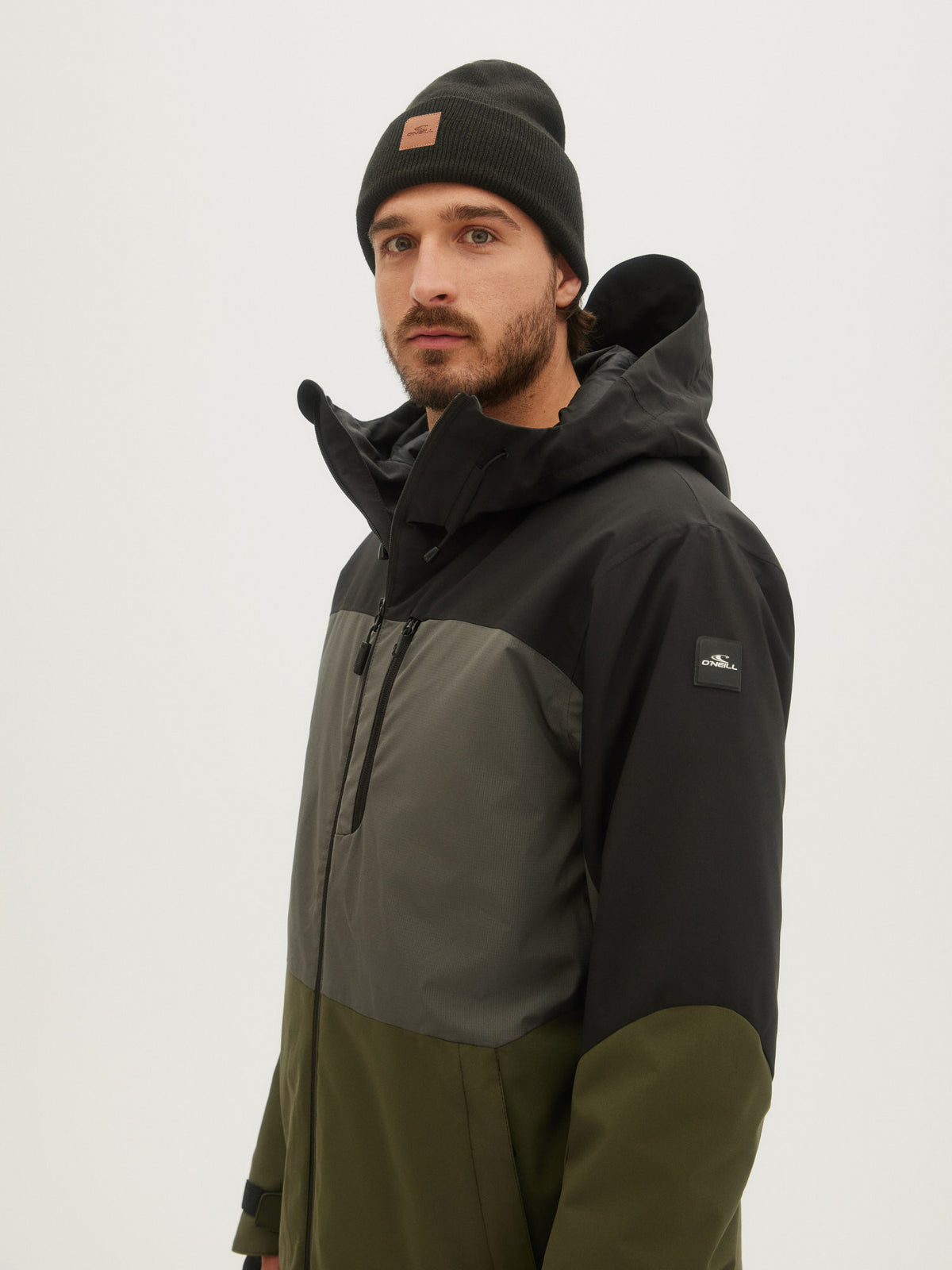 O'Neill Mens Slate Jacket in Black Out