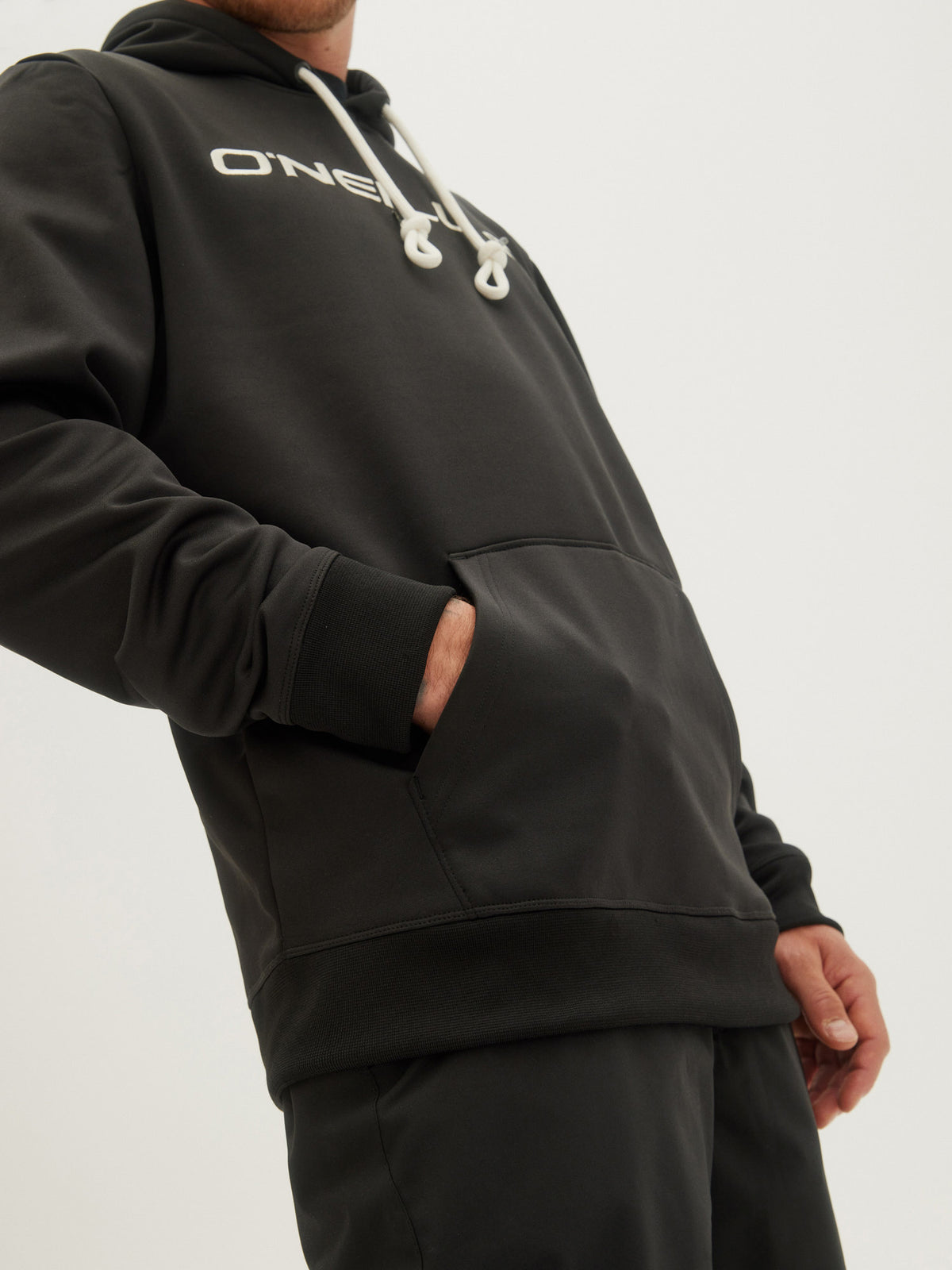 O'Neill Slope Hooded Fleece in Black Out