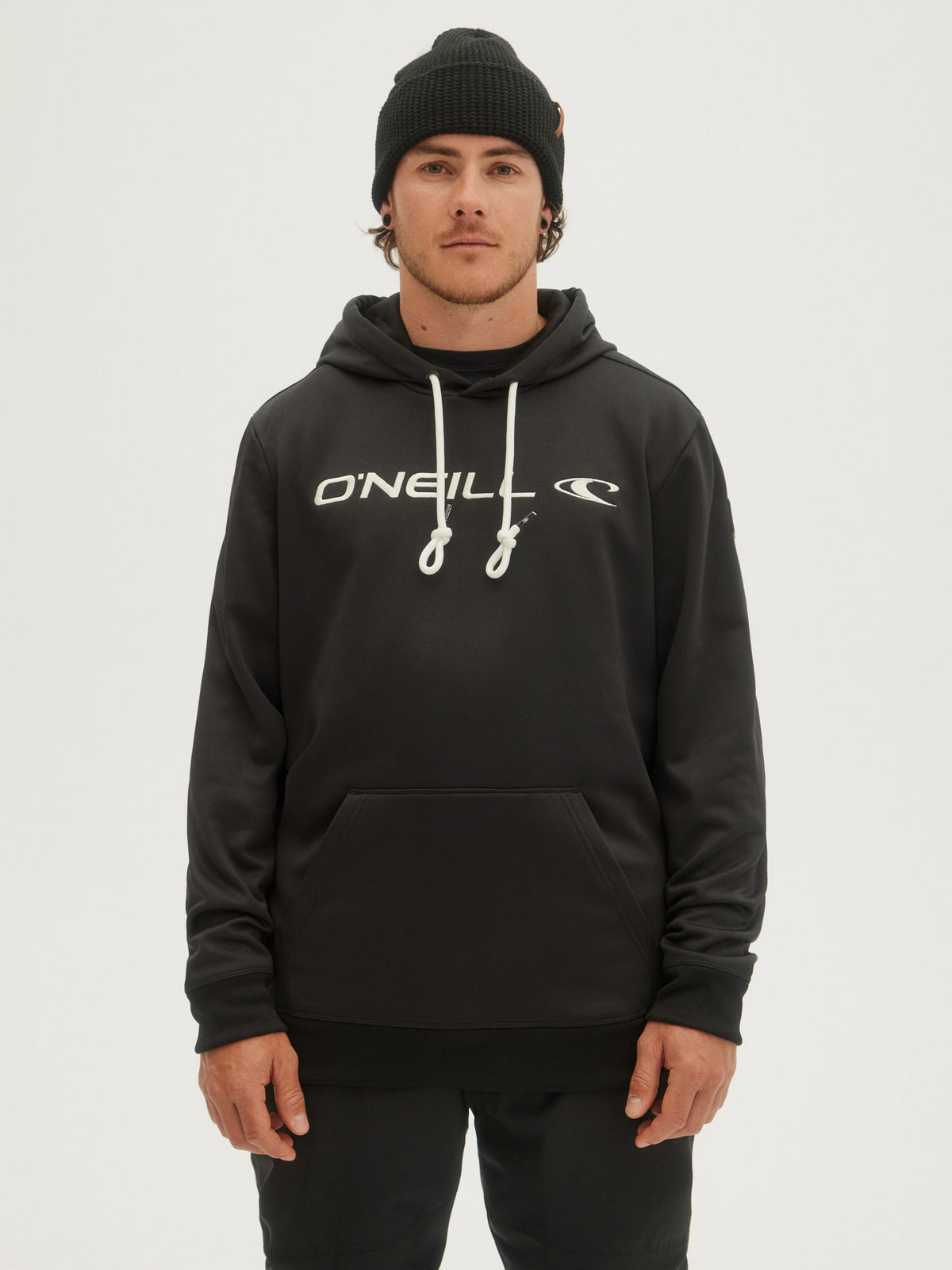 O'Neill Slope Hooded Fleece in Black Out