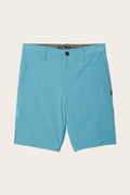MENS LOADED HEATHER 19'' HYBRID SHORTS